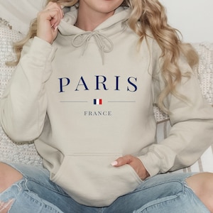 Paris France Hoodie, Paris Hoodie, Paris Lover Gift, Souvenir Hoodie, French Gift, Paris Trip Hoodie, Paris Vacation Hoodie, Gift For Her