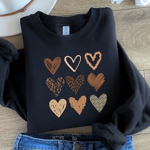 Black History Sweatshirt, Melanin Hearts Sweatshirt, Black History Month, African American Sweatshirt, Black Pride, Black Lives Matter