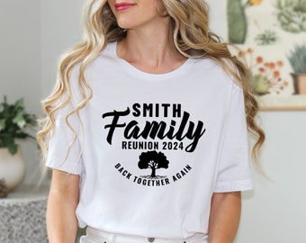 Custom Family Reunion T-Shirt: Matching Family Trip Shirts