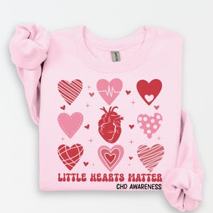 CHD Awareness Sweatshirt: Anatomical Heart Warrior, Heart Disease Month