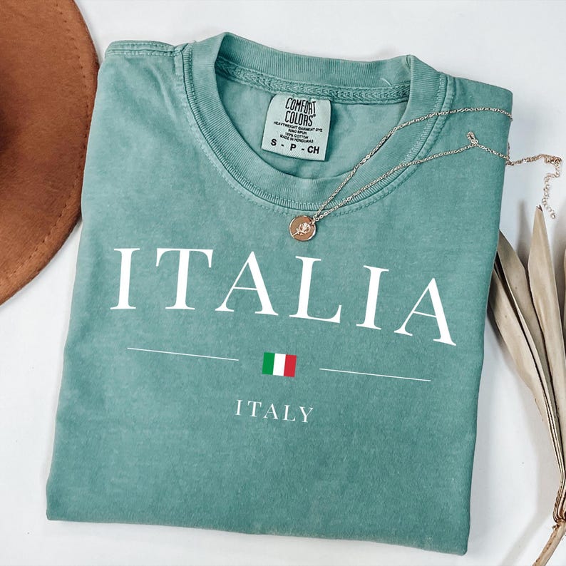 Italia Italy Comfort Colors Shirt, Italy Shirt, Italy Lover Gift, Souvenir Shirt, Italian Gift, Italy Trip Shirt, Italy Vacation Shirt