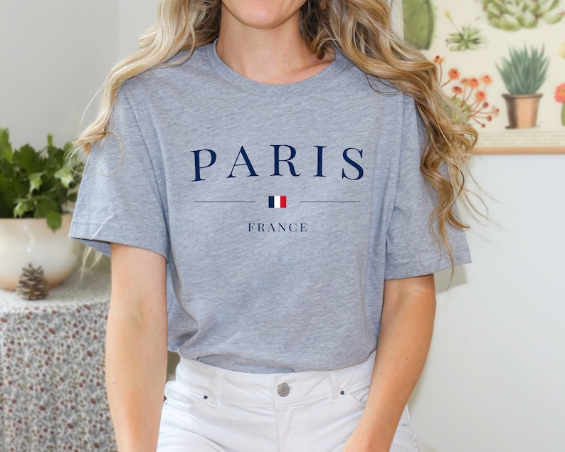 Paris France Shirt: Souvenir Travel Gift image 4