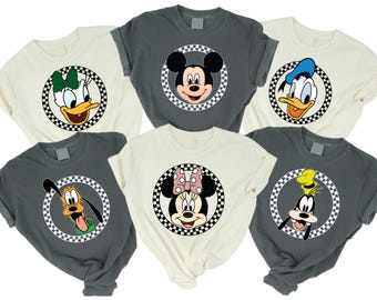 Comfort Colors Retro Mickey and Friends T-Shirt