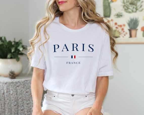 Paris France Shirt: Souvenir Travel Gift