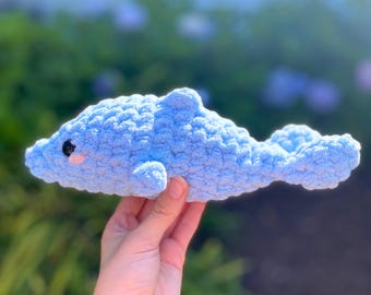 かぎ針編みのイルカ、手作りのあみぐるみ - Etsy 日本