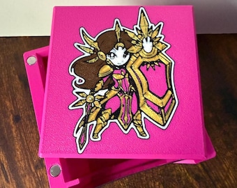 Leona Themed Deck Box - Riftbound Leader Showcase, Card Case
