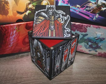 MTG EDH Commander Showcase Art Deck Box - Nekusar - Etsy