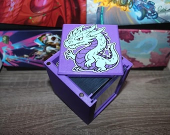 Dragon MTG Commander Deck Box, 3D Printed Card Case