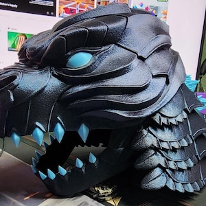 Cosplay, Collectible, Comicbook Character Inspired, Helmet Costume, Halloween mask, Cosplay Mask, Godzilla