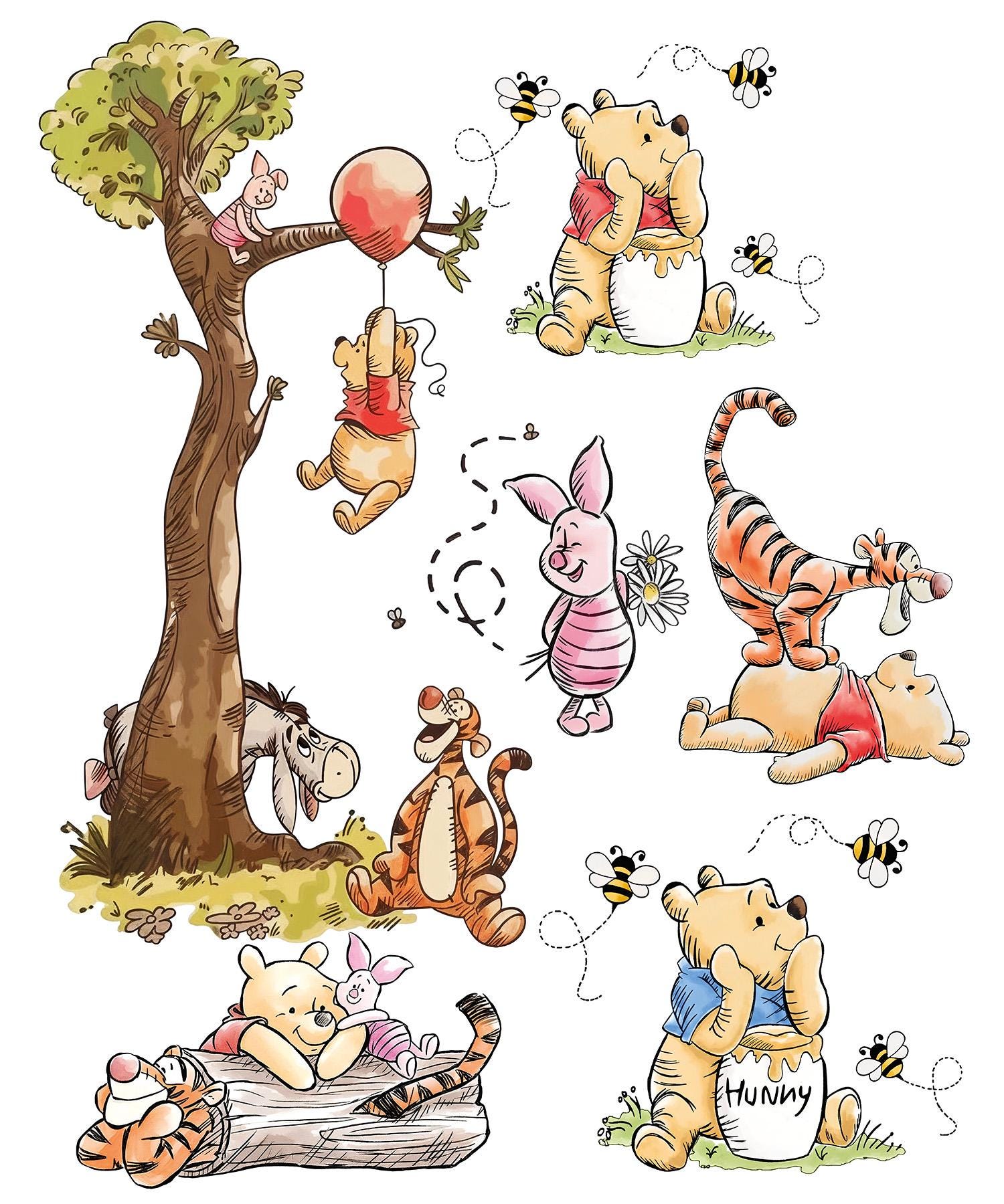 Vintage Winnie the Pooh Nursery - Etsy Canada