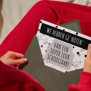 Dankeskarte Lehrer Ende des Schuljahres