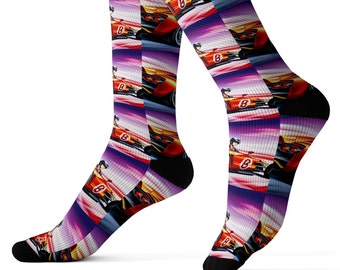 Anime Race Driver Socks