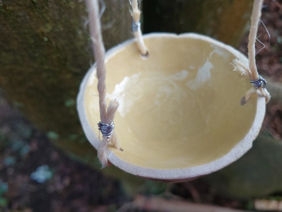 Insect potions, feeding bowl, bird bath, bowl, garden, garden decoration, handmade in Germany