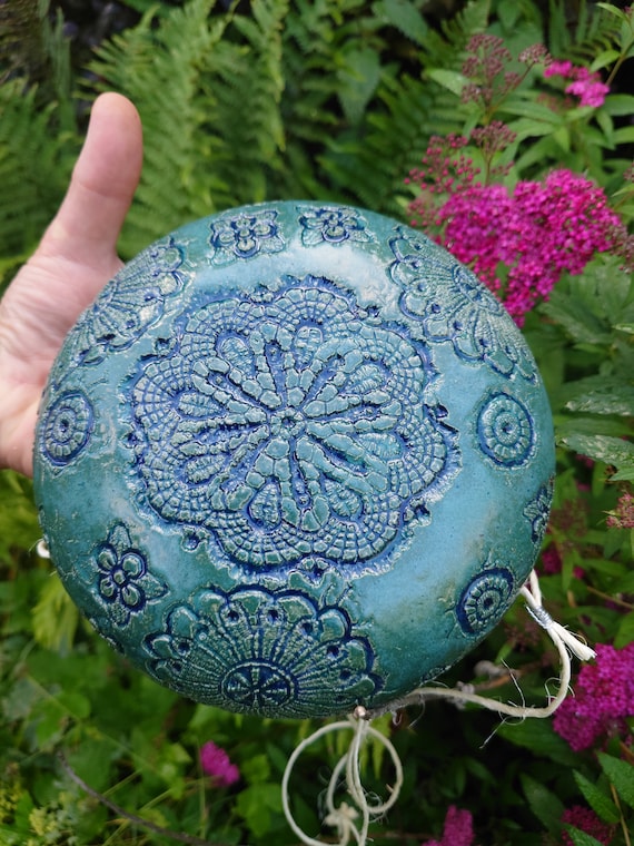 Feeding bowl, bird bath, bowl, garden, garden decoration, insect bath, handmade in Germany