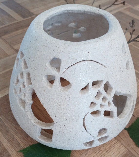 Lantern tealight holder candle holder lucky clover gift outdoor