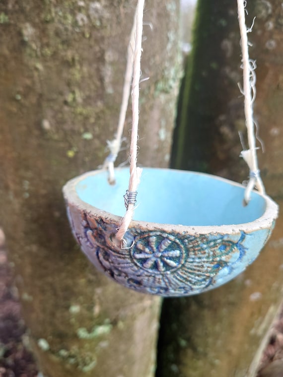 Insect potions, feeding bowl, bird bath, bowl, garden, garden decoration, handmade in Germany