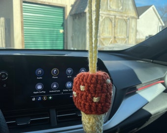 Mushroom Rearview mirror hanger