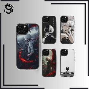 Kaneki  / Tokyo Ghoul | Super Resistant Clear Phone Case | Available for Most iPhone and Samsung Models