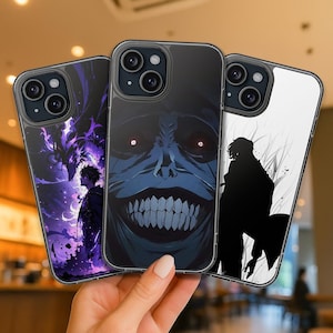 Anime Based Art | Perfect for Gifts | Clear High Quality Phone case | Every iPhone case, Samsung case, Google Pixel case, etc available