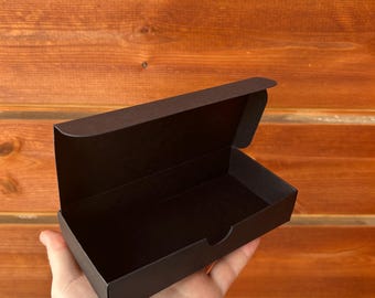 Gift Box from black decorative cardboard