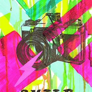 Smile A4 Art Ink Print