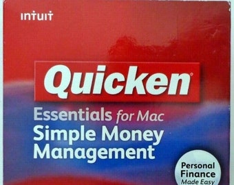 Quicken Essentials for MAC 2010 - Mac OS X