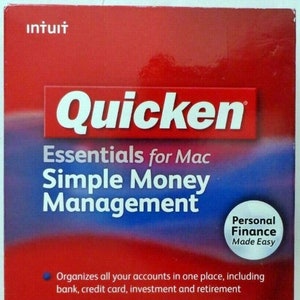 Quicken Essentials for MAC 2010 - Mac OS X