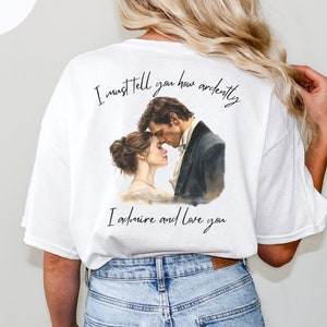 Pride and Prejudice Book Lover Shirt | Jane Austen Reading Tee | Bookish Apparel