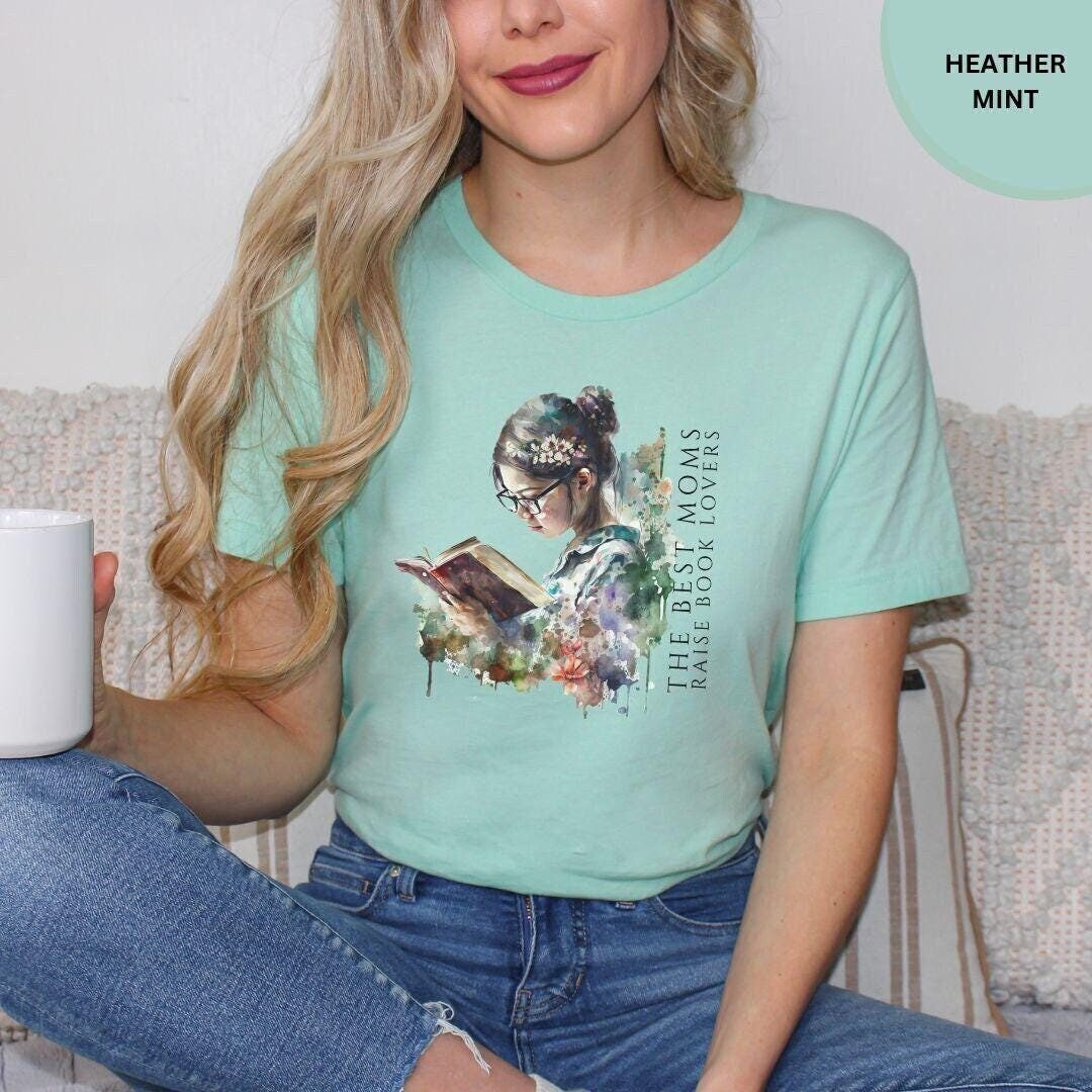 Book Lover Mom Shirt | Mother's Day Gift | Reading T-Shirt | Bookish Apparel