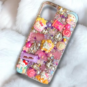 Custodia per iPhone 11 Hello Kitty viola Prezzo speciale Saldi di fine serie – Custodia per telefono Kawaii Deco immagine 1