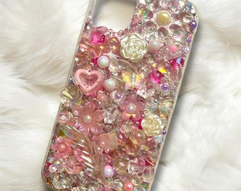 Glitzernde iPhone 11 Hülle – Sonderpreis im Abverkauf – Kawaii-Deko-Handyhülle