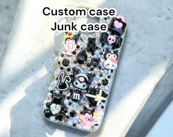 Individuell gestaltete Decoden-Handyhülle – Kawaii-Deko-Hülle im Junk-Style (für jedes Handymodell)