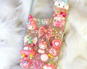 iPhone 15 Hülle Sanrio Custom Decoden Luxe