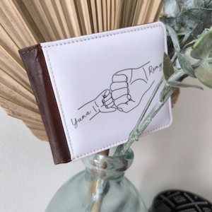 Portefeuille personnalisé homme avec prénom – Cadeau original fête des pères ou anniversaire