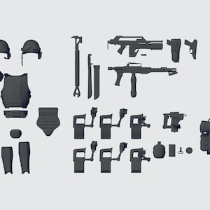 Colonial Marine kit 1/12 scale