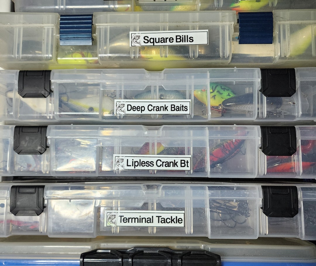Tackle Box Labelslabels for Fishing Lurespermanent Outdoor Labels for