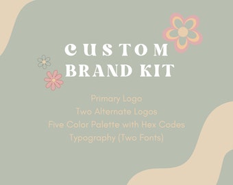 Custom Branding, Logo Creation, Branding Kit, Branding Package for Creatives