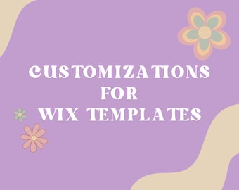 Customizations for Wix Templates