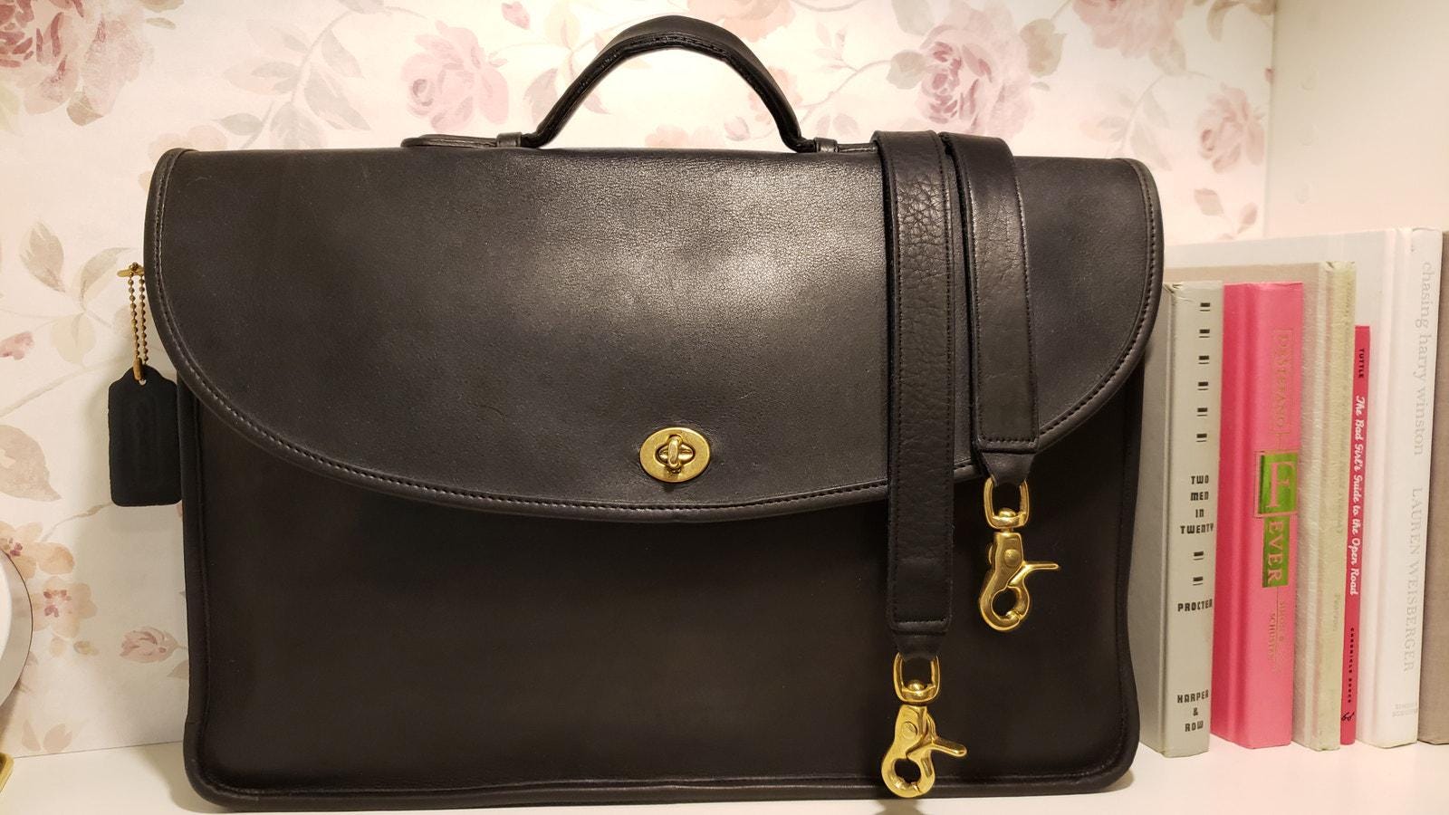 Coach Turn Lock Bag - Etsy