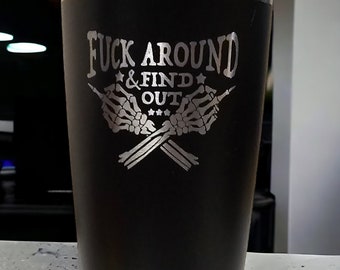 F * ck herum und finden Sie heraus Becher, 20 Unzen Cuss Wort Kaffeetasse