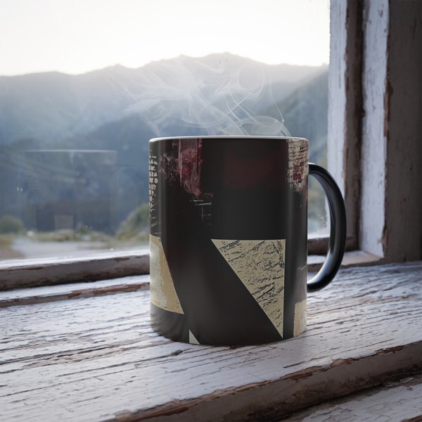 Heat Activated Coffee Mug Etsy