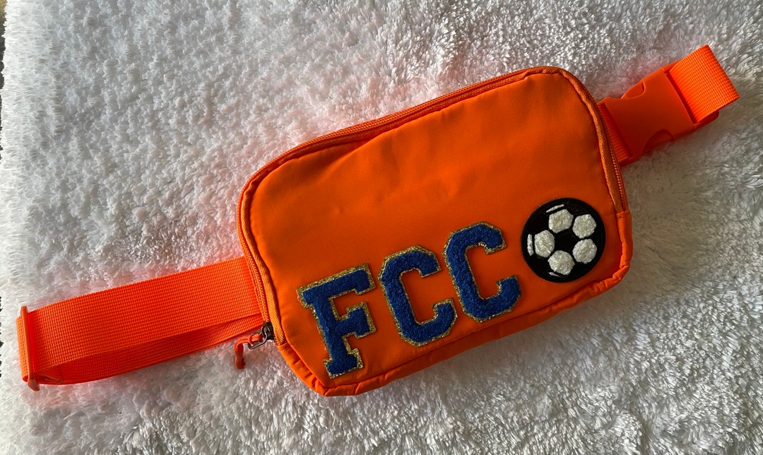 FC Cincinnati MLS Soccer Futbol Inspired Custom Ball Monogram Cross