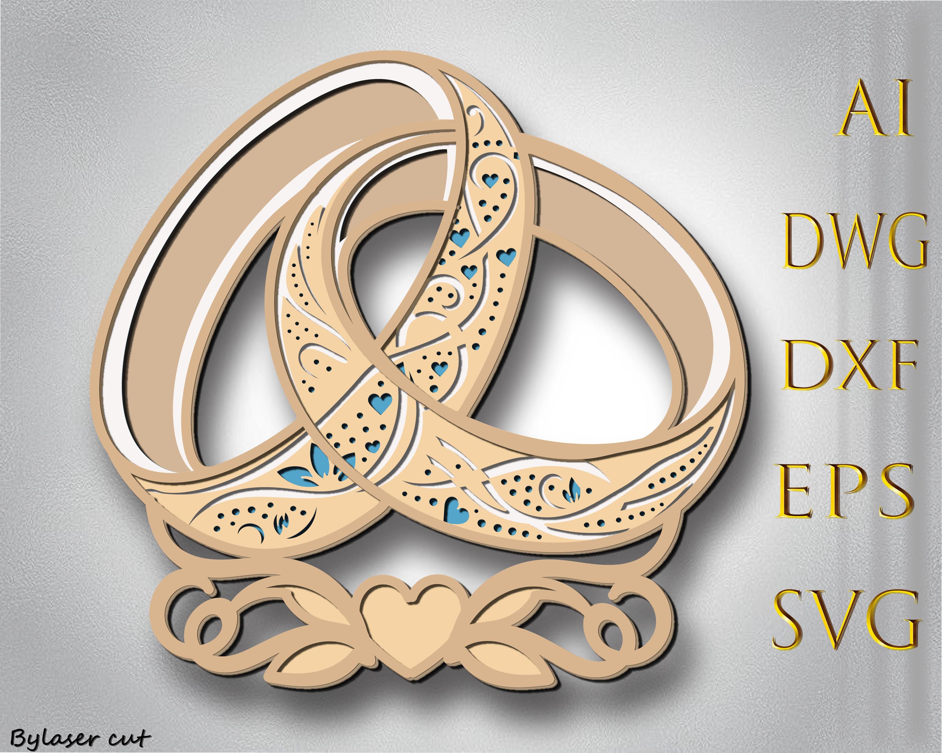 Wedding ring vector - Etsy Österreich, image size:3000x2399