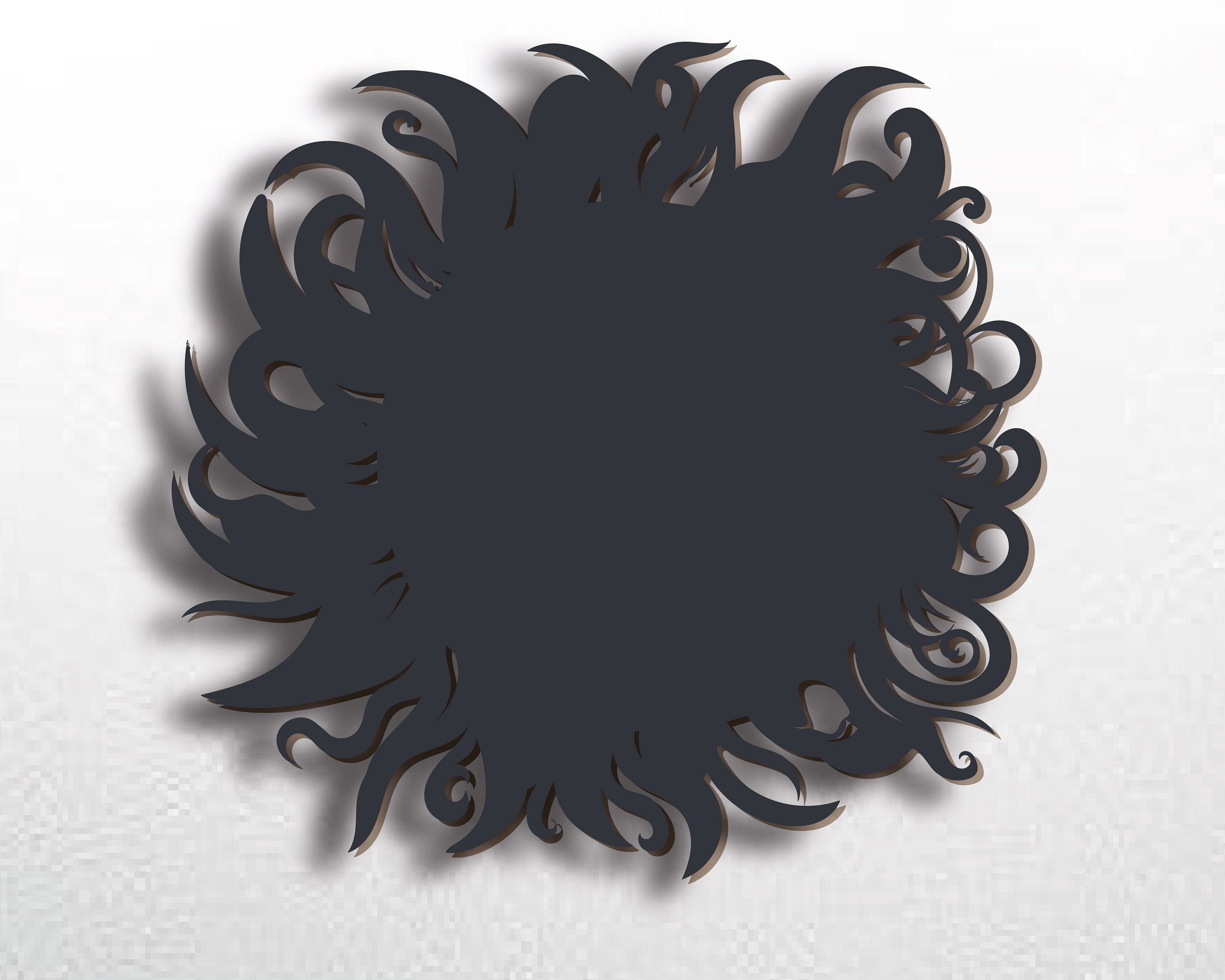 Sun and Moon 3D Mandala Svg Files, Multilayer Panel for Laser Cutting ...