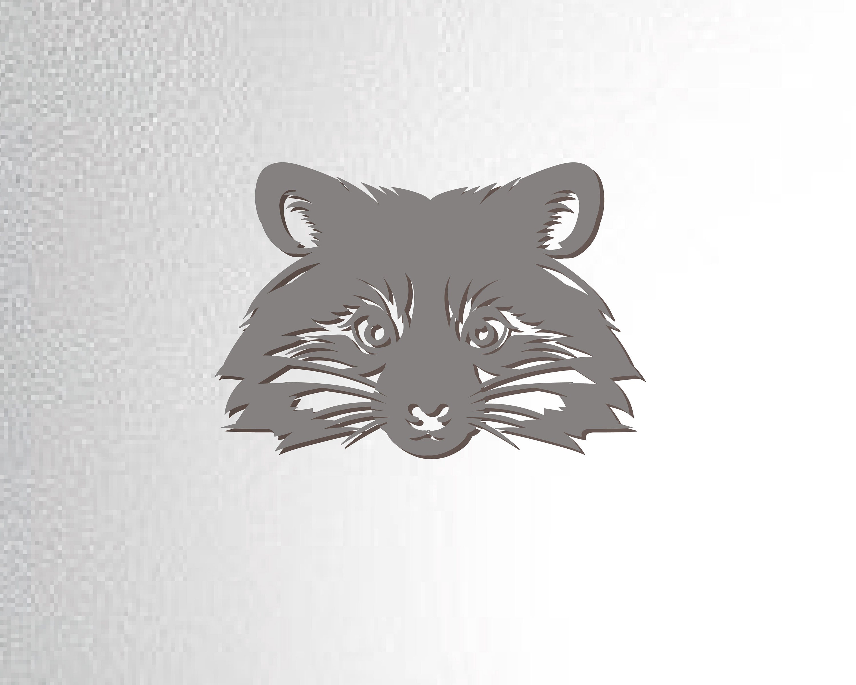 Mandala Raccoon Raccoon Mandala Multilayer Svg,laser Cut,paper Cut File,cnc,3d Mandala ...