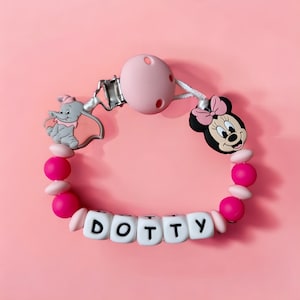 キャラクターダミークリップ、パーソナライズダミークリップ、シリコンダミークリップ、ダミークリップ、ベビーおしゃぶりクリップ、おしゃぶりホルダー、ベビーシャワーギフト