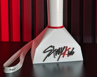 Stray Kids SKZ kpop Lightstick Stand SK Logo Holder | Optional Cabinet | SKZ | Kpop | Stay | Fan Gift | Fanmade | Customizable | Fits V1-V2