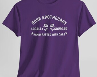 Rose Apothecary T-Shirt Sweatshirt Hooded Sweatshirt Long Sleeve, Schitt Creek Shirt, Rosebud Motel Shirt, David Rose Moira Rose Shirt, Gift