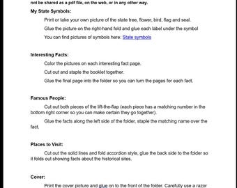 State of Washington Lap Book