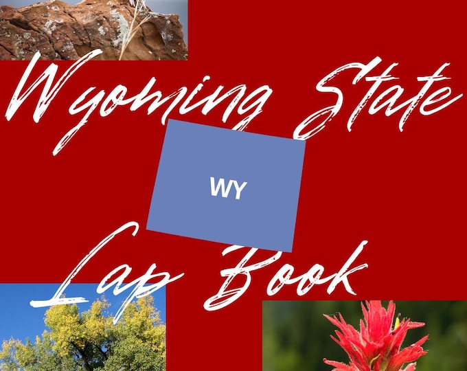 My State of Wyoming lapbook